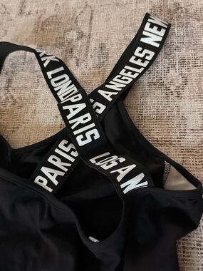 Woman’s bodysuit for working out or sporty wear